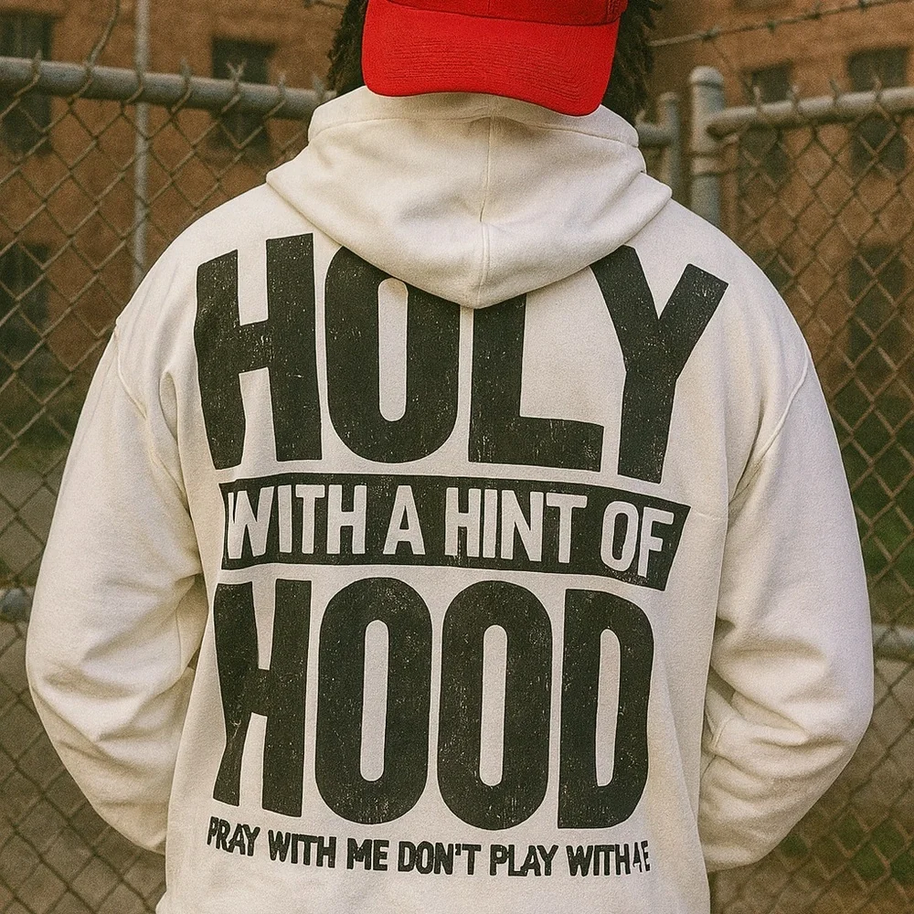Black Hoodie for Men - Picture 9 of 16